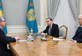 Тоқаев Дипломатия институтының директоры Алексей Волковты қабылдады