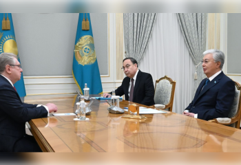 Президент Касым-Жомарт Токаев принял Алексея Волкова в связи с его выдвижением в международную организацию