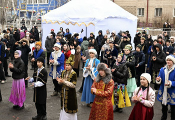 Не имеет аналогов в Казахстане: в уникальной школе Петропавловска отметили Наурыз