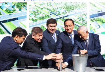 В Таразе заложили капсулу масштабного инфраструктурного проекта