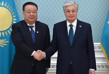 Мемлекет басшысы СNNC компаниясының бас директоры Шэнь Яньфэнді қабылдады