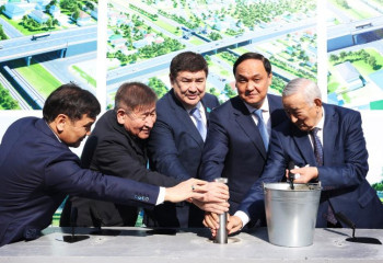 Таразда жаңа көпірдің құрылысы басталды