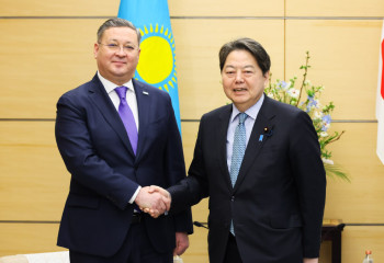Kazakh FM holds number of meetings during official visit to Japan