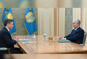 С начала года рост экономики составил 5,4%: Президент принял Премьер-министра Олжаса Бектенова