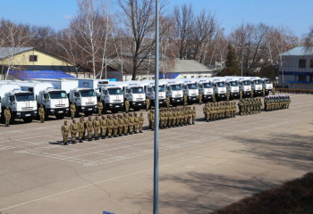 Воинская часть МЧС в Алматинской области получила новую спецтехнику