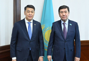 Ерлан Кошанов встретился с гендиректором Исламской Организации по продовольственной безопасности
