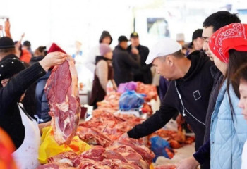 В преддверии праздника Наурыз в стране проходят продовольственные ярмарки