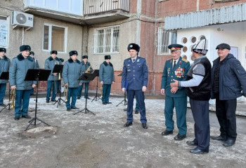 Ветеран тыла отметил 91-летие в Павлодаре