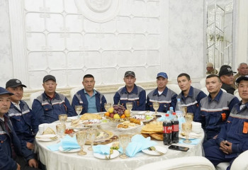 Түркістан облысында еңбек адамдарына ауызашар берілді