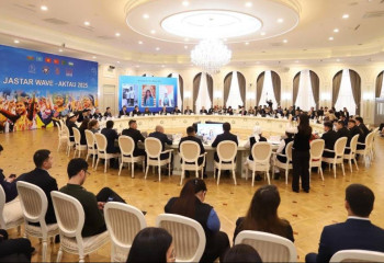 В Актау прошел международный молодежный форум «Jastar Wave – Aktau 2025»