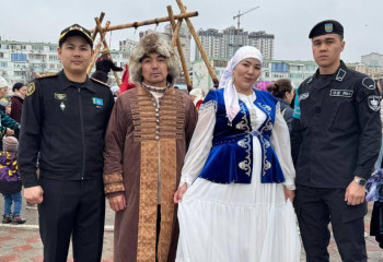 Ақтау гарнизонының әскери қызметшілері әлемдік рекорд орнатуға қатысты