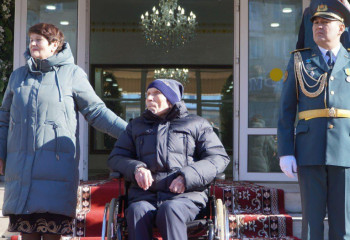 Ветеран войны Арсений Щудляк отметил 100-летие в Акмолинской области