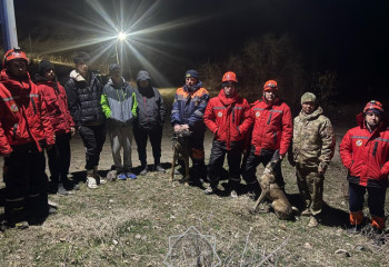 В Алматинской области спасли заблудившихся в горах рыбаков