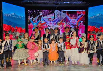 Kazakh children celebrated Nauryz in Georgia