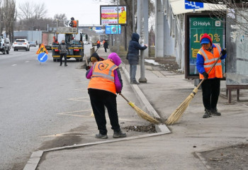 8 тысяч кубометров мусора собрали в Алматы во время эконедели «Чистый двор»