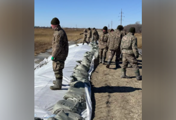 В СКО проводят взрывные и укрепительные работы для предотвращения паводков