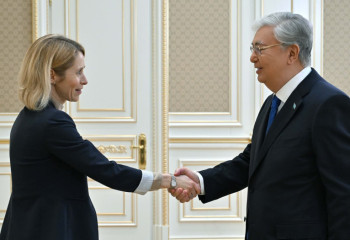 Kassym-Jomart Tokayev discusses cooperation with EU