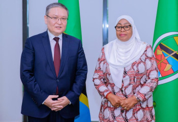 Қазақстан Елшісі Танзания Президентіне сенім грамоталарын тапсырды