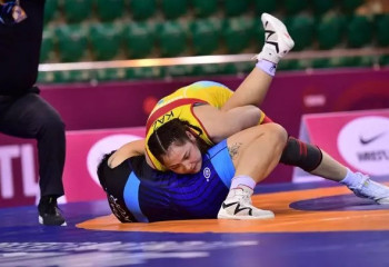 Жамиля Бакбергенова в четвёртый раз стала чемпионкой Азии по борьбе