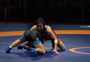 Зейнеп Баянова завоевала бронзовую медаль чемпионата Азии по борьбе