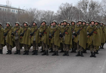 Артиллеристы Гвардейского гарнизона примут участие в параде Победы в Астане