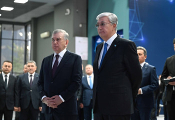 Выставку AlmatyFairai посетили Главы государств Казахстана и Узбекистана