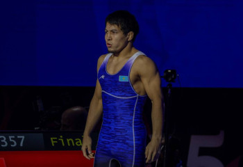 Борец Рахат Калжан завоевал бронзу на чемпионате Азии в Иордании