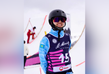 Казахстанка Аяна Жолдас пробилась в финал чемпионата мира по фристайл-акробатике