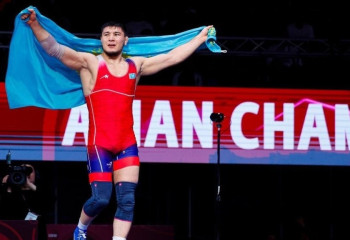 Еркін күрестен Азия біріншілігі: Азамат Дәулетбеков үшінші орын алды