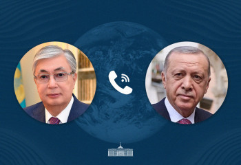 Tokayev and Recep Tayyip Erdogan held a telephone conversation