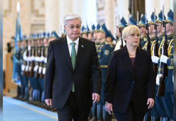 Касым-Жомарт Токаев встретился с Президентом Словении Наташей Пирц-Мусар в Акорде