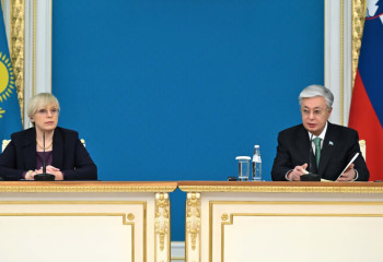 Достигнута договоренность о реализации новых проектов Казахстана и Словении - Токаев