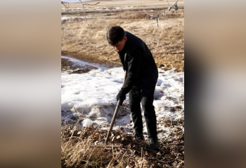 В области Абай прошла акция по очистке родника Кушикбай