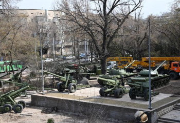 Алматыда ашық аспан астындағы жауынгерлік техника мұражайы ашылады
