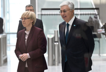 Наташа Пирц-Мусар Астана халықаралық қаржы орталығына барды