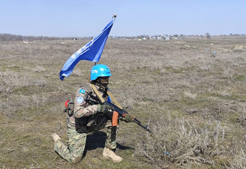Путь от зеленой каски до голубой. Казахстанским миротворцам на Голанских высотах готовят смену