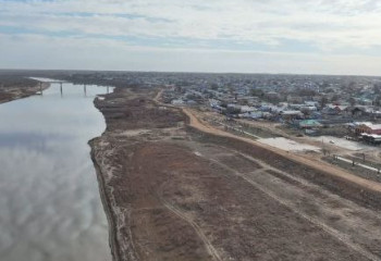 Атыраудағы Индер ауданында 30 шақырым бөгет нығайтылды