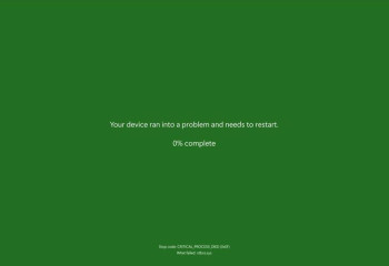 Легендарный «синий экран смерти» Windows изменил цвет