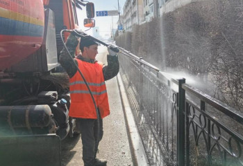 Елордада ауқымды тазалық жұмыстары жүріп жатыр