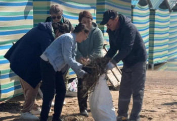 «Таза Қазақстан»: в Алматинской области очистили побережье Капшагайского водохранилища