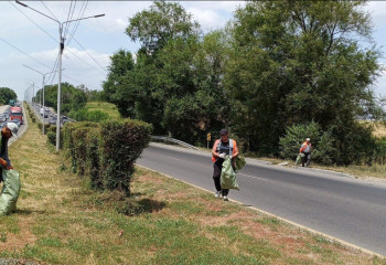 С автодорог республиканского значения в 2024 году убрали 700 тысяч тонн мусора