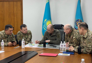 На борьбу с пожаром в «Семей орманы» брошены силы МЧС и лесных хозяйств