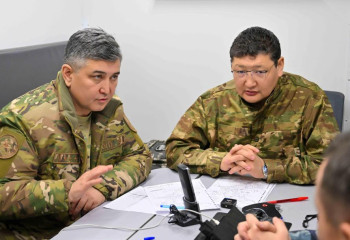 Аким области Абай взял ситуацию с пожаром под личный контроль