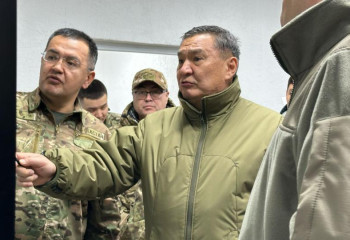 Для отвода воды вскрыта автодорога областного значения в Акмолинской области