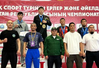 Гвардеец завоевал серебро на чемпионате Казахстана по жекпе-жек