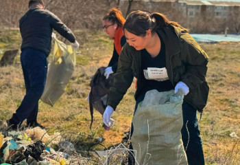 Алматы облысында ТЖД қызметкерлері 15 тоннадан астам қоқыс жинады