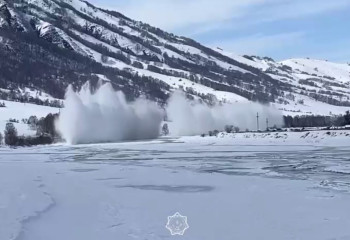 В Восточном Казахстане продолжаются взрывные работы