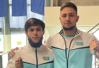 Батуттағы гимнастика: Қазақстан құрамасы Әлем кубогында екі медаль еншіледі