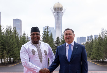 Foreign Minister of Sierra Leone arrives in Kazakhstan on his first official visit