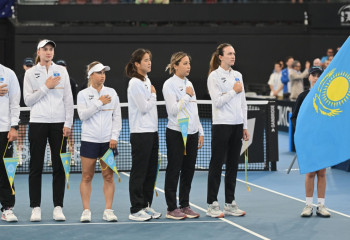 Билли Джин Кинг кубогы: қазақстандық теннисшілер Аустралиядан басым түсті